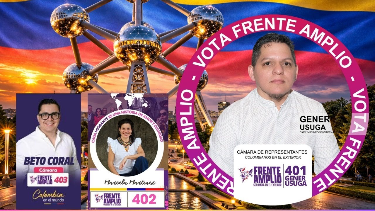Cierre de Campaña Gener Usuga, 401 Frente Amplio Internacional