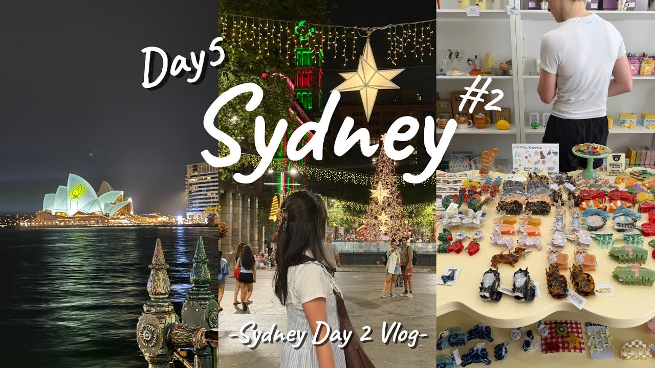 【🇦🇺#5】シドニーDay2vlog🐨ワイルドライフ|雑貨屋|カフェを楽しむ1日💫