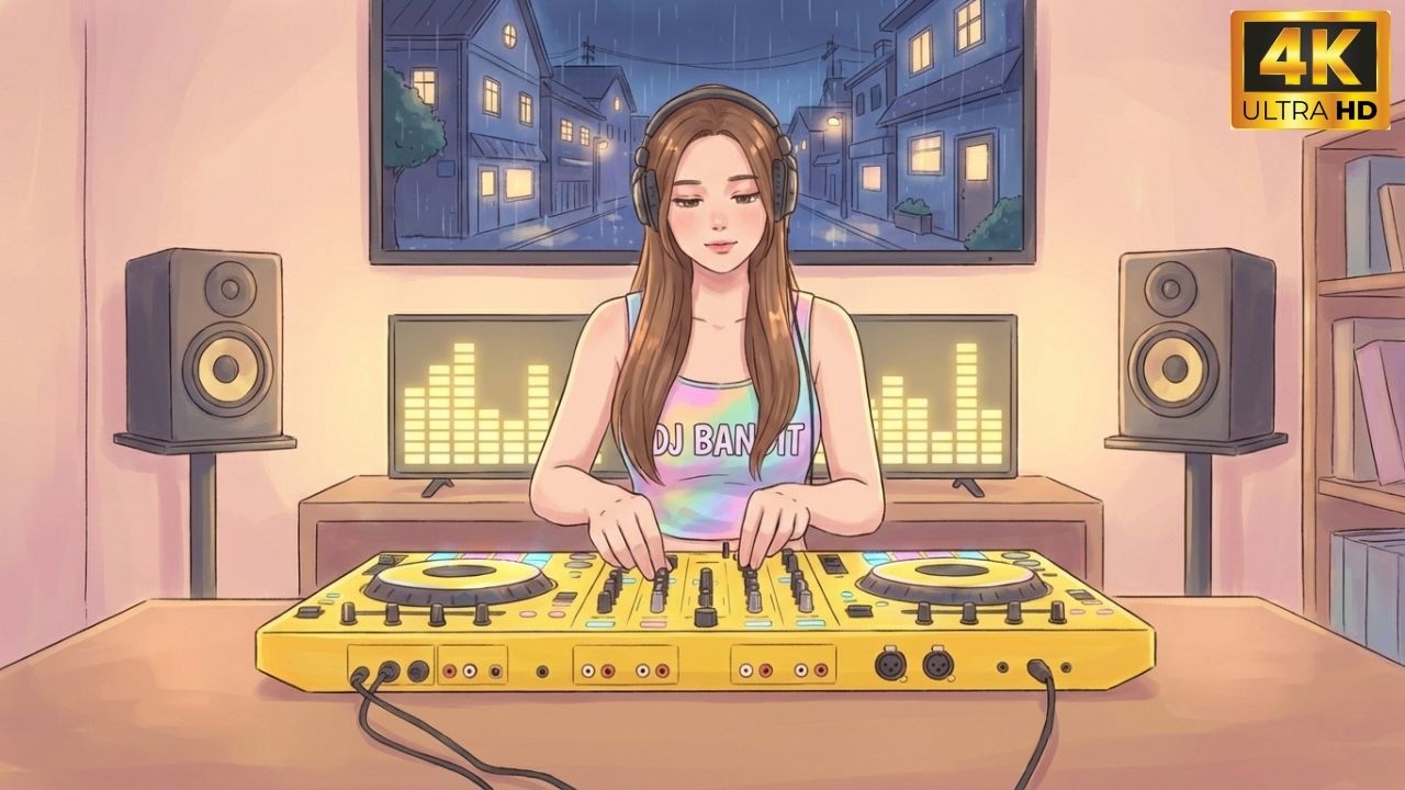 Chill EDM Lofi DJ Mix by DJ BANDIT 🎧 Smooth Beats for Focus & Relax
