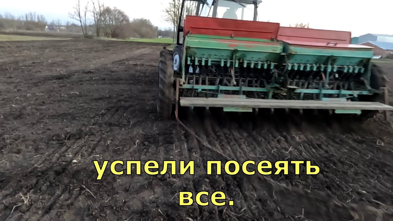 Сев люцерны. Приступил к полевым работам. #мтз82 #обработкапочвы #сев #люцерна