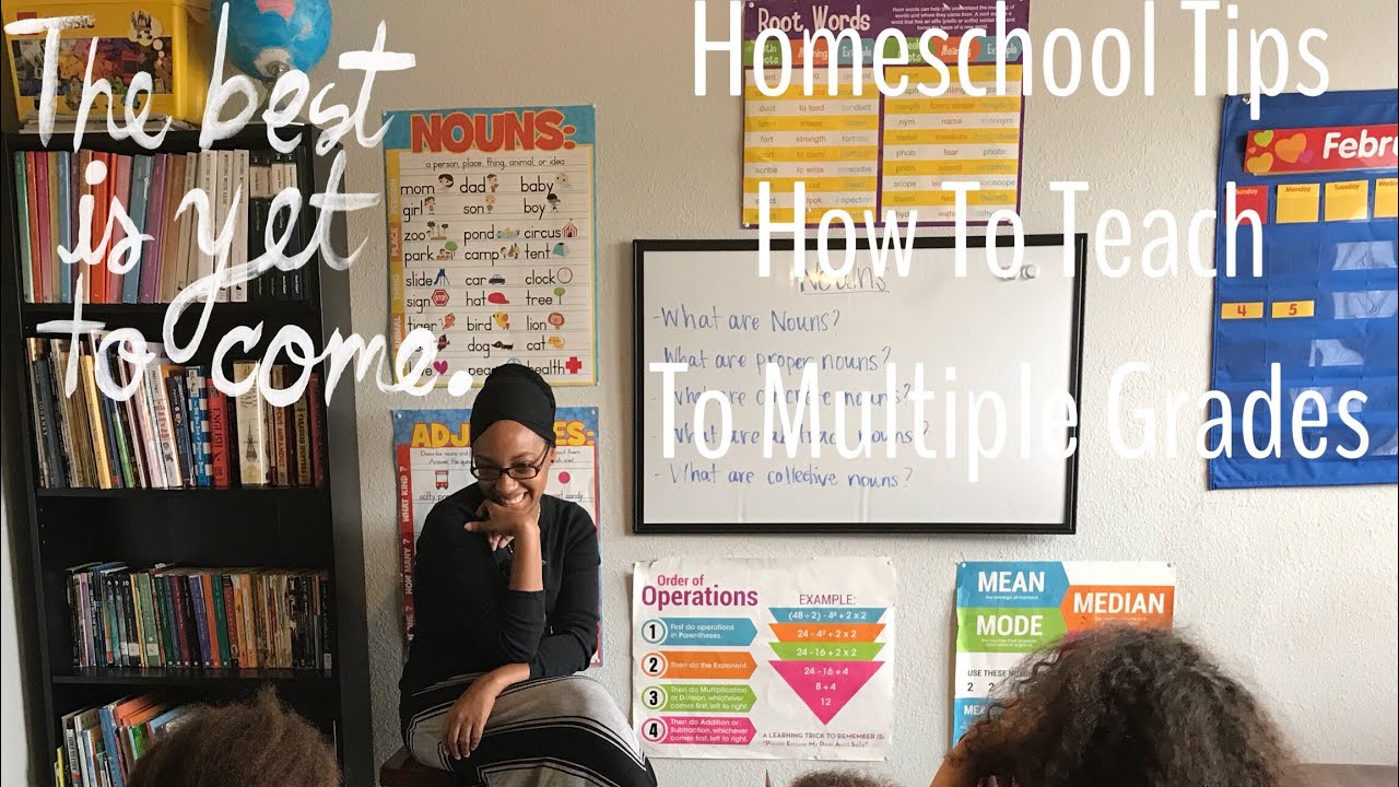 Homeschool Tips: How To Teach To Multiple Grades
