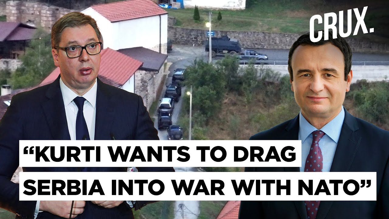 Vucic, Kurti Blame Game Over Kosovo Monastery Siege, Russia Slams 