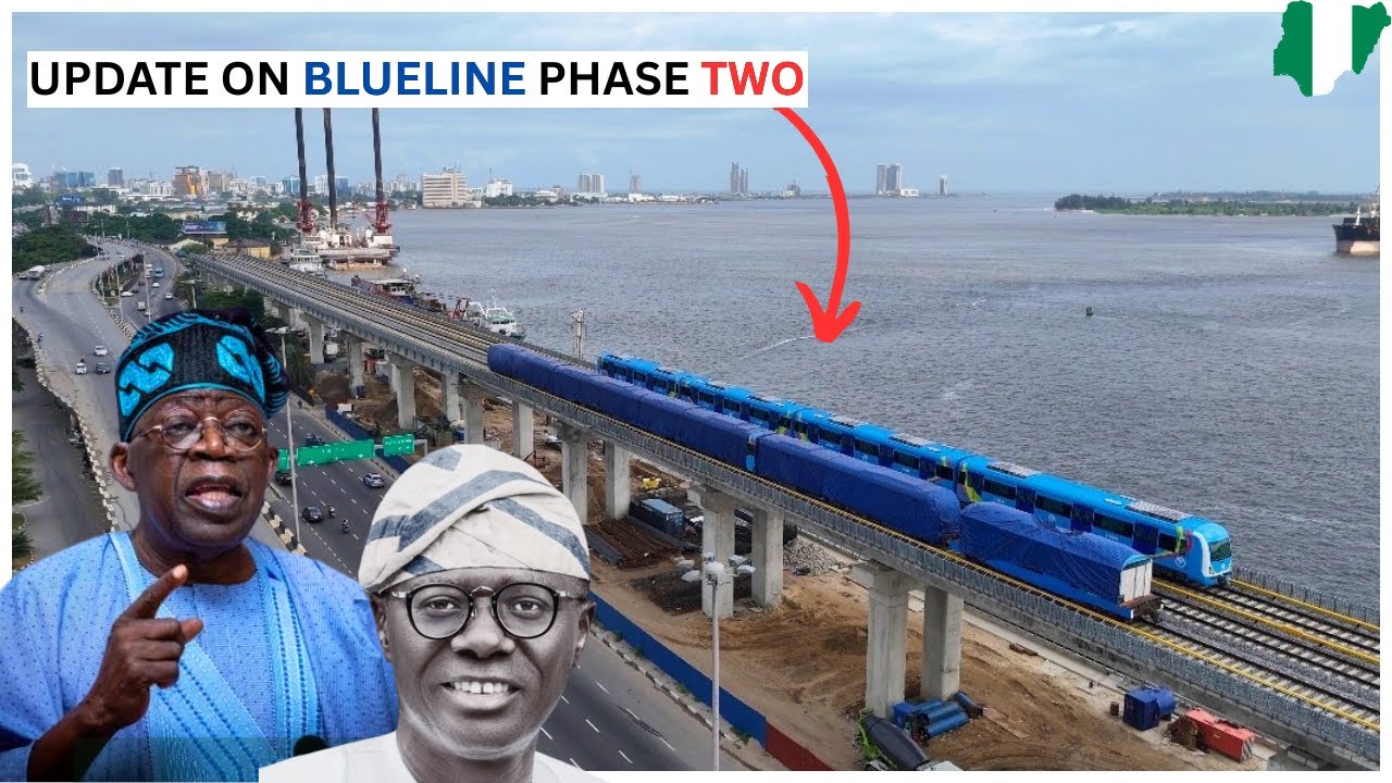 Construction Update! LAGOS BlueLine Metro Rail | Phase 2 All Train Stations
