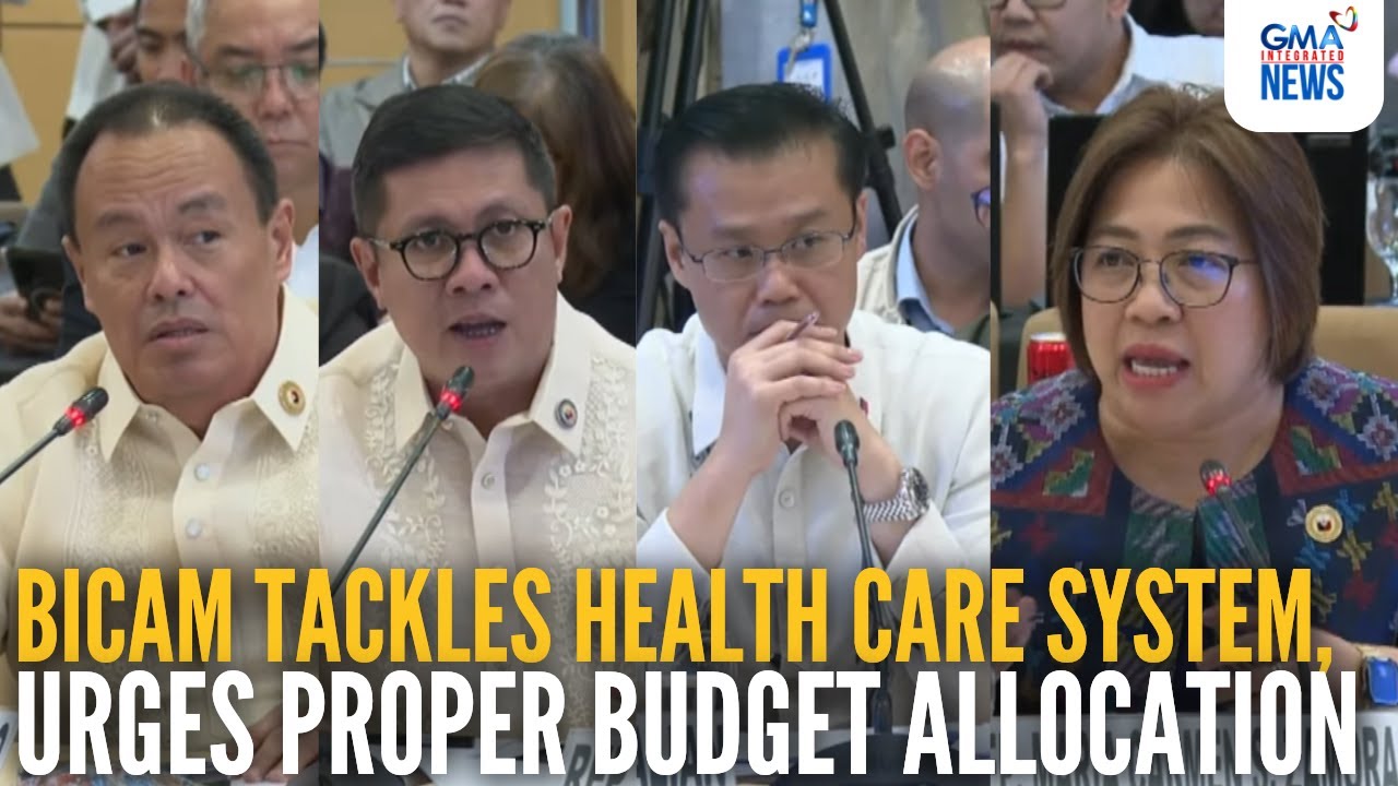 Bicam tackles health care system, urges proper budget allocation | GMA Integrated News