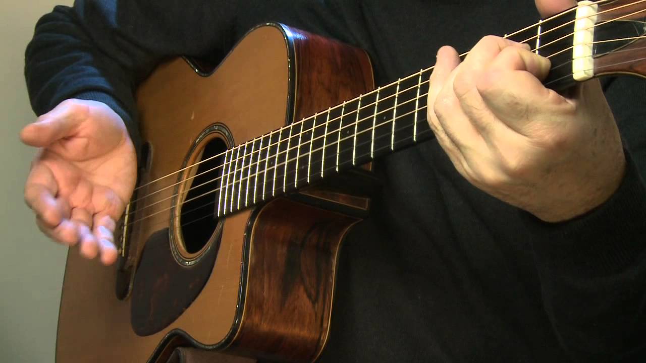 AKUSTIK GITARRE 2-2015: Workshop Fingerpicking Picking Patterns 1 mit Peter Finger