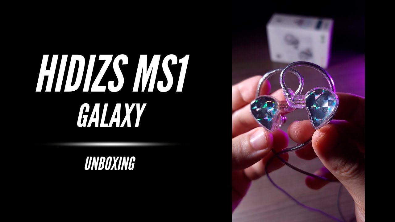 Hidizs MS1 Galaxy - Unboxing