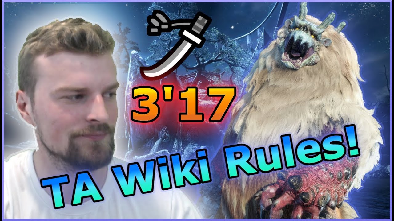Speedrun With Commentary Goss Harag Long Sword TA Wiki Rules Monster Hunter Rise