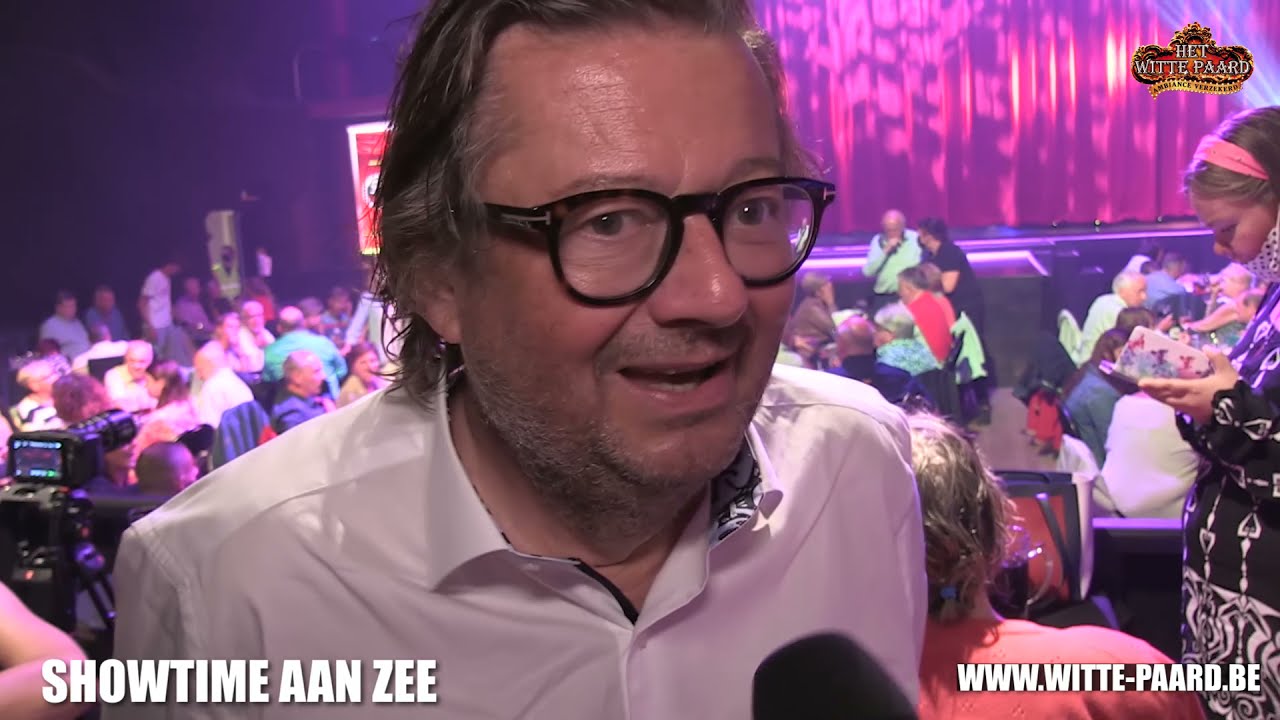 Het Witte Paard Showtime aan zee Interview Marc Coucke + Sfeerreportage