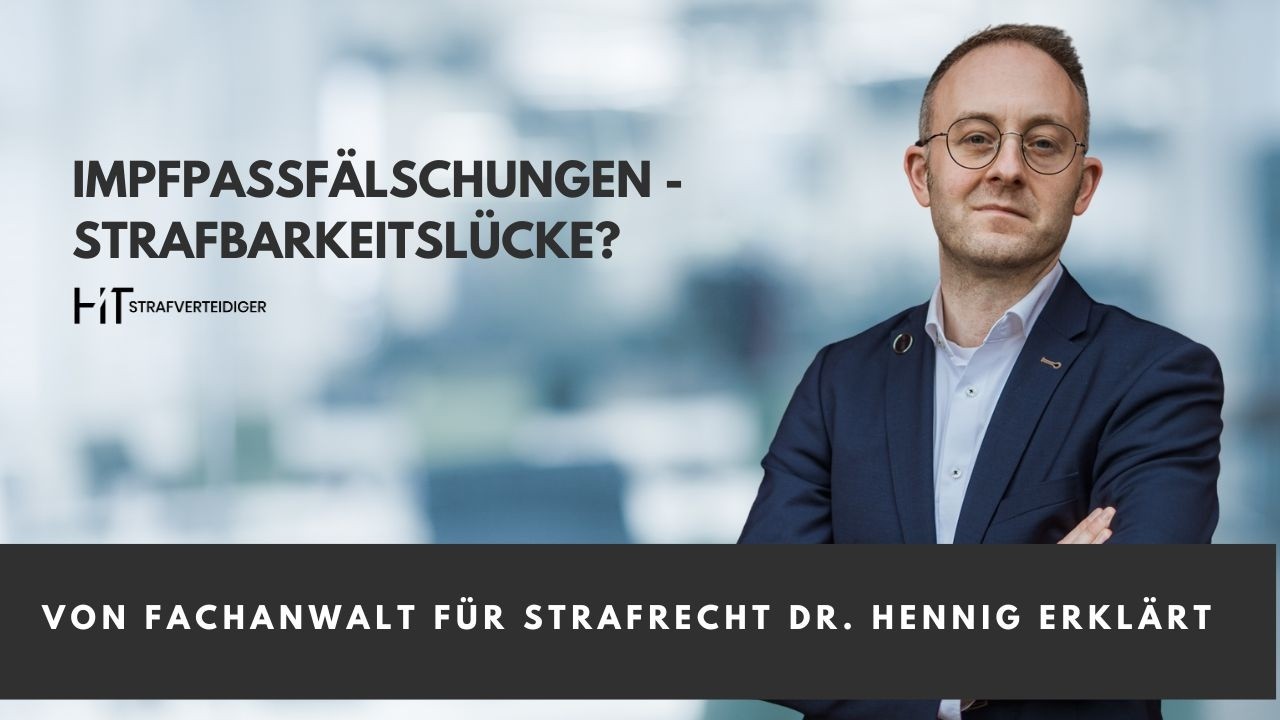 Impfpass fälschen – was passiert, wenn ich meinen Impfausweis gefälscht habe? Strafe & Co | Defensio
