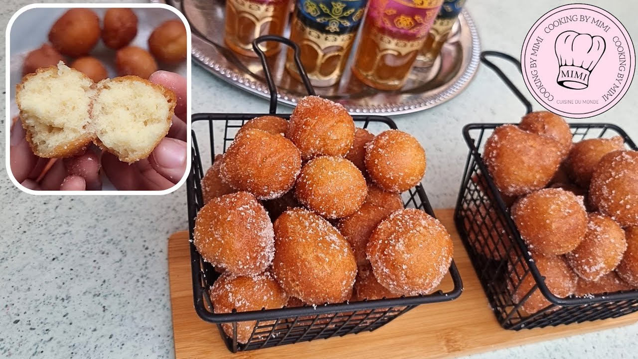 RECETTE DES CROUSTILLONS OU BEIGNETS AU SUCRE COMME À LA FOIRE🎡