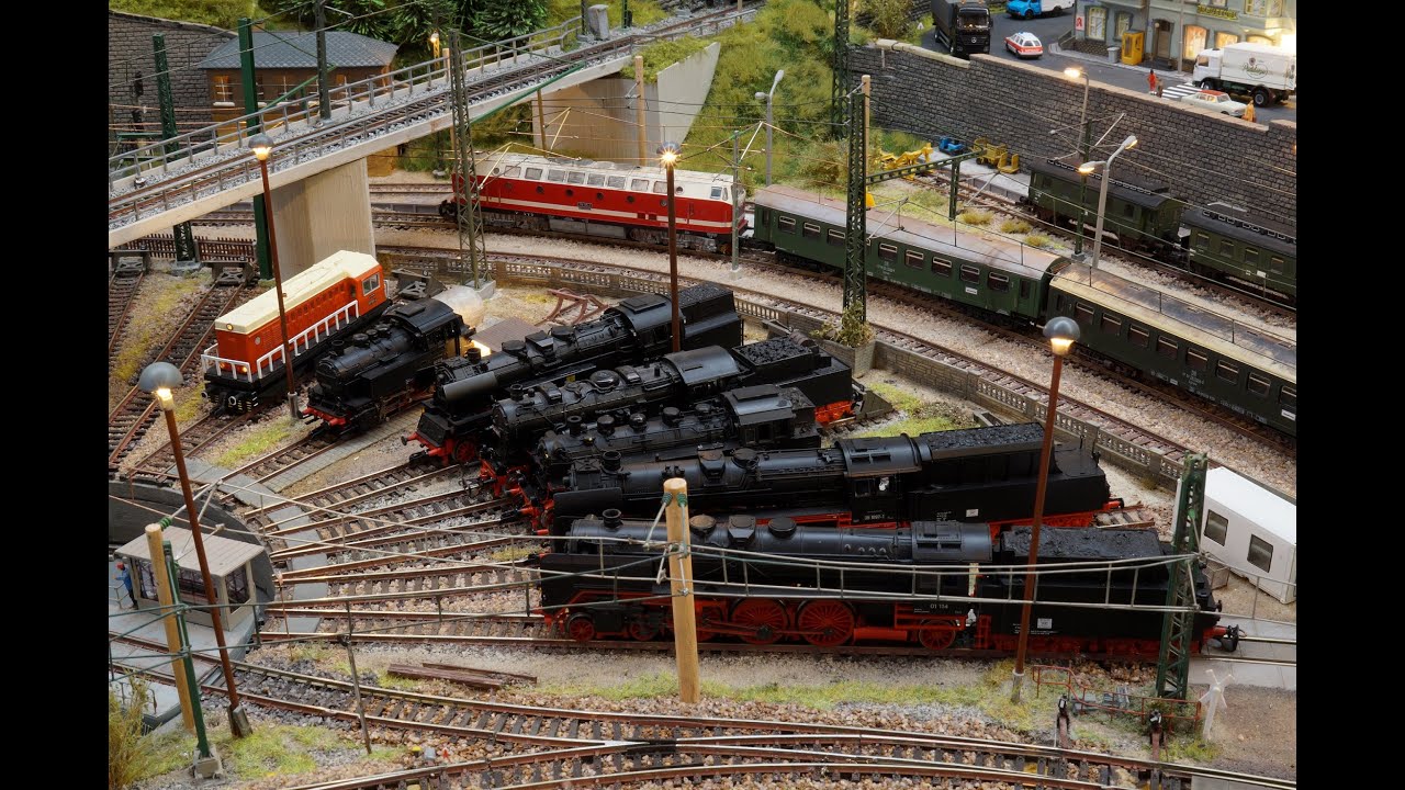 Dampfloktreffen in Sachsental, Modellbahn Spur TT