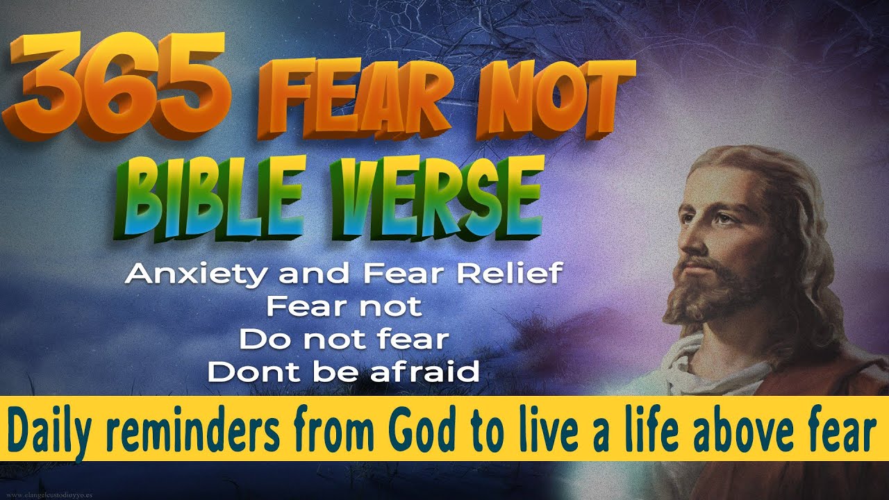 365 стихов из Библии &laquo;Не бойтесь&raquo;: преодолевайте тревогу и обретайте силу #bibleverse #bible #jes...