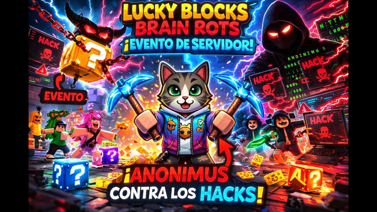 🚨EVENTO SECRETO  ¡HOY PASÓ ALGO LOQUÍSIMO en Lucky Blocks Brain Rots! 😱 PART: 1