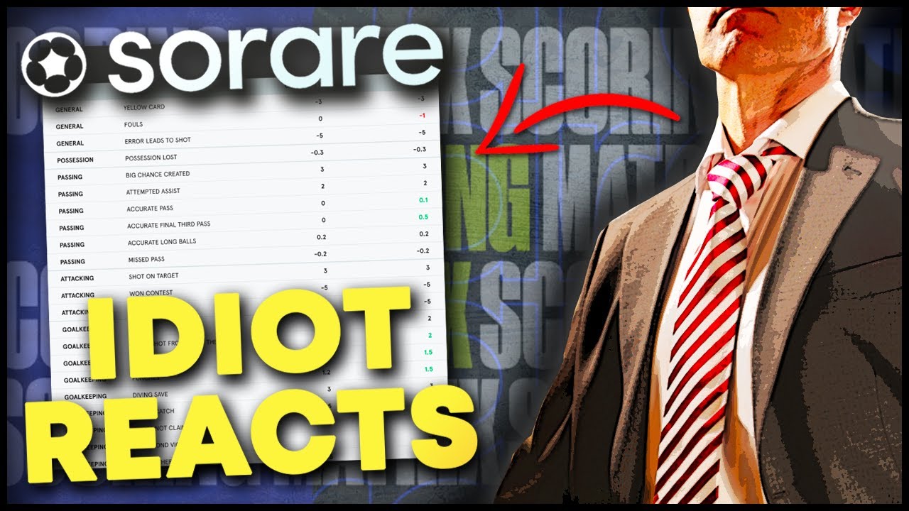 IDIOT SORARE MANAGER REACTS to NEW SCORING MATRIX