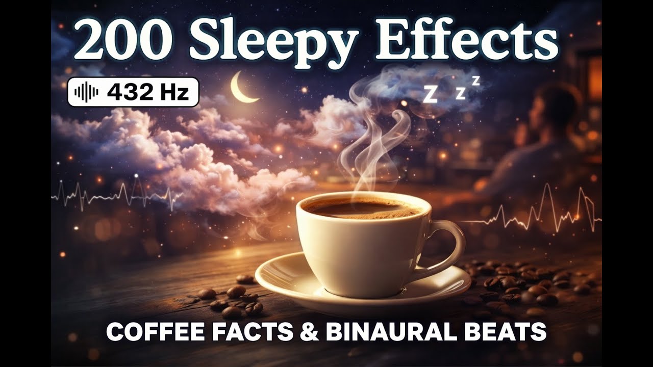 Unlock the Secret of Coffee 200 Fascinating Facts + Soothing Binaural Beats for Focus and Relaxation