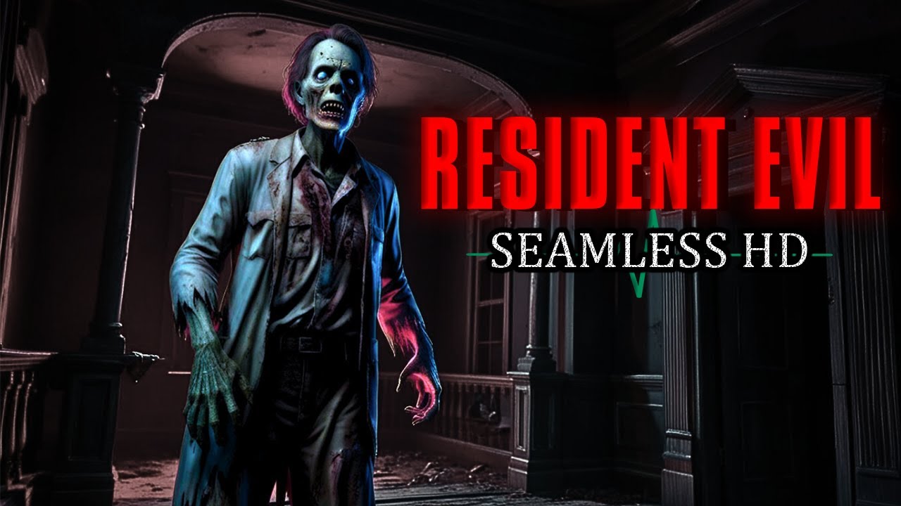 RESIDENT EVIL (1996) - Seamless HD | Full Playthrough | 4K