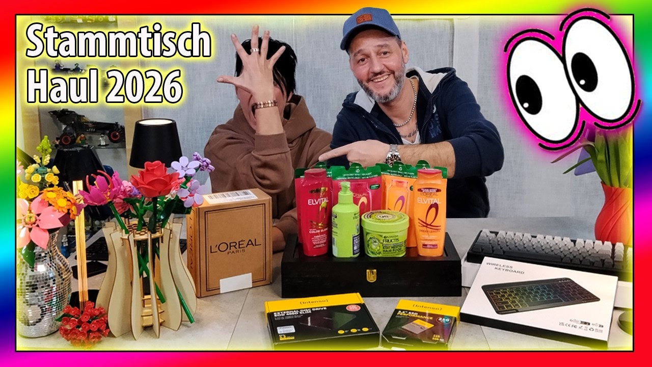 Stammtisch HAUL📦Gaming Tastatur, Technik, Gadgets, Magic & Beauty Artikel✨