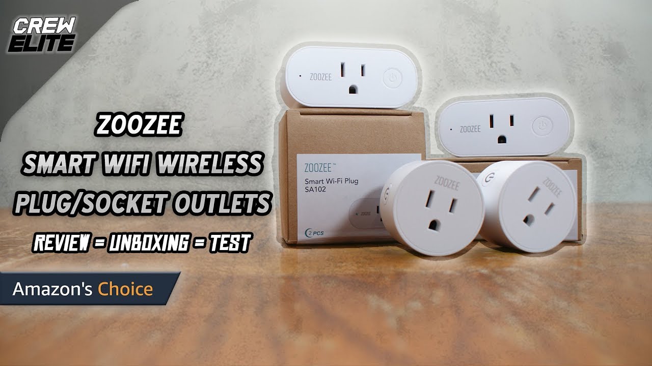 ZOOZEE: Smart WiFi Wireless Plugs | Compatible With Amazon Alexa & Google Assistant [REVIEW]