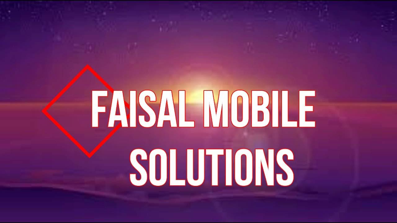Faisal mobile solutions (FMS) Intro