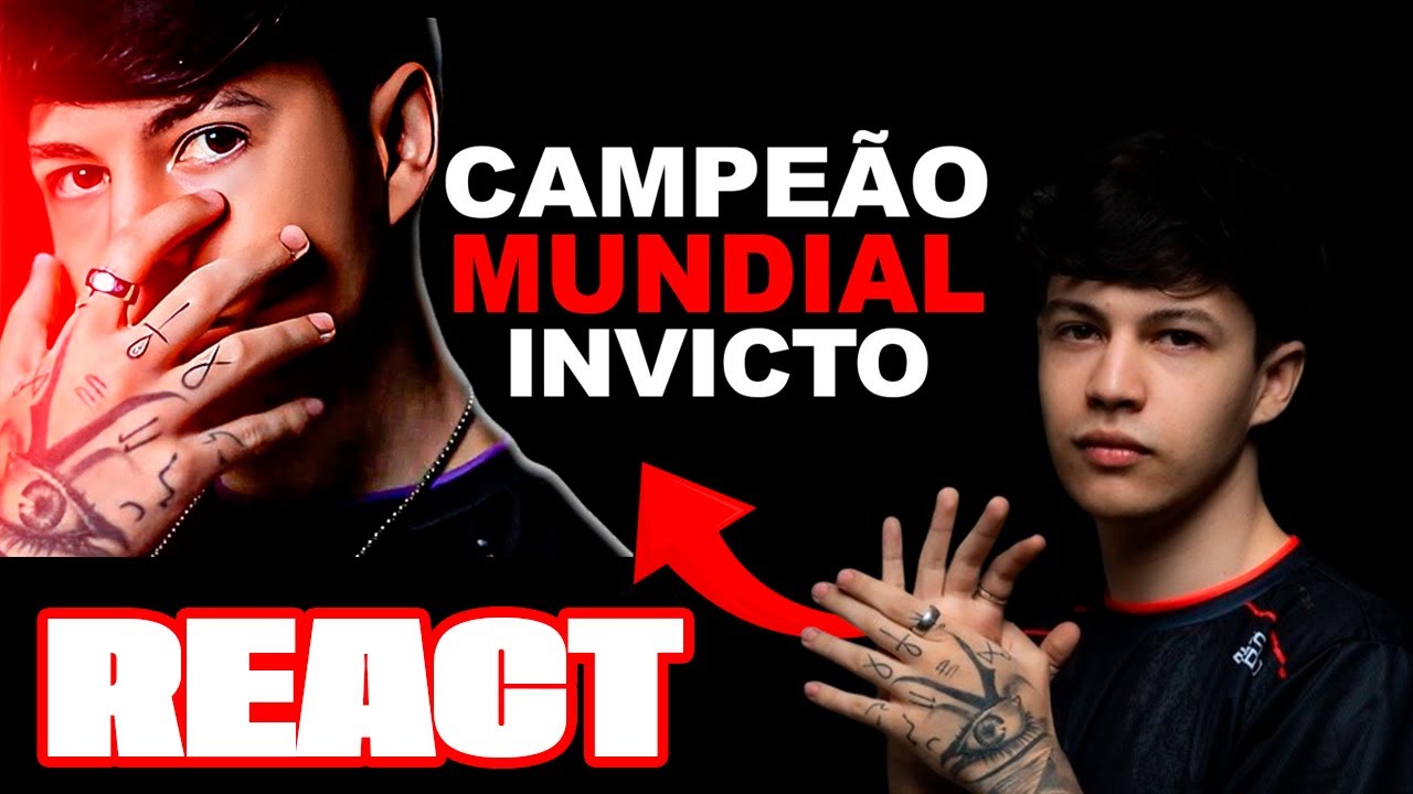 (REACT)Como o Two9 Se Tornou Campeão Mundial INVENCÍVEL no X1 #two9 #freefire #react