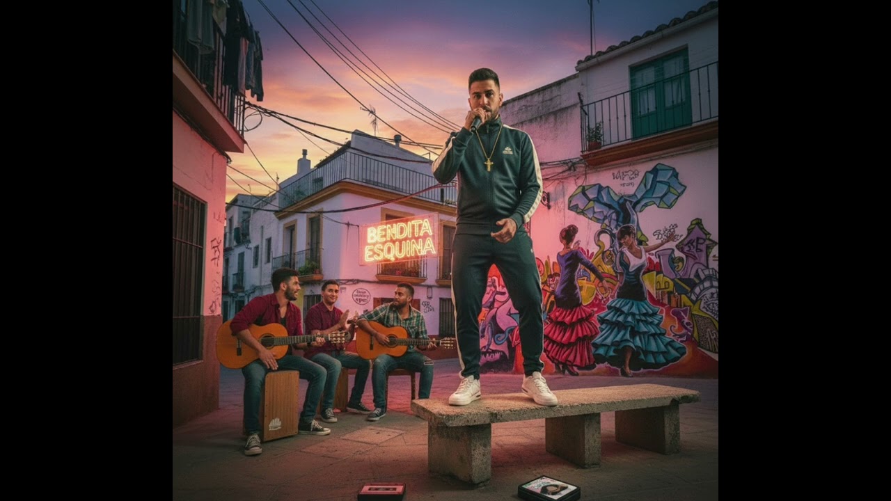 Este coro de Bulerías te va a cambiar el ánimo - Bendita esquina.  ( Rap flamenco )