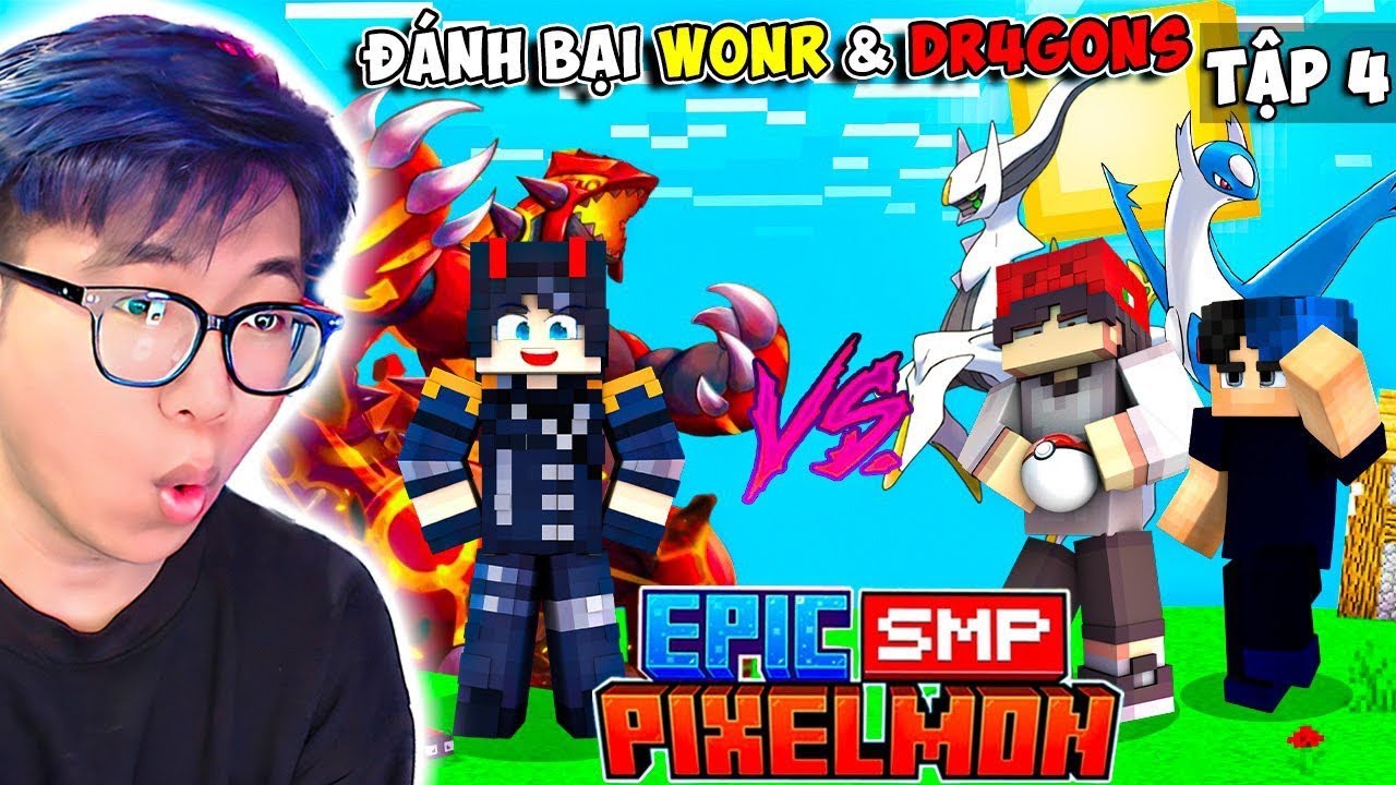 BI HUỲNH THỪA THẮNG XÔNG LÊN ĐOẠT LATIOS TỪ WONR VÀ LẤY MASTER BALL | PIXELMON EPIC SMP TẬP 4