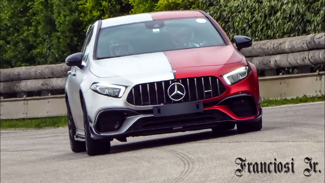 FIRST TIME AT THE PISTA E CENTRO GUIDA SICURA ACI SARA LAINATE WITH MY MERCEDES-BENZ AMG A45 S 2020