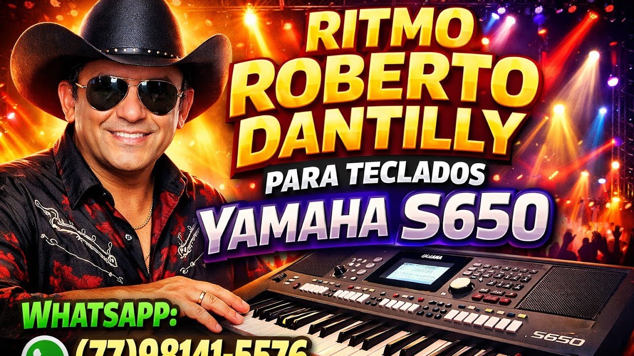 RITMO ROBERTO DANTILLY PARA TECLADOS S650 #ROBERTODANTILLY #MÚSICA #YAMAHA 