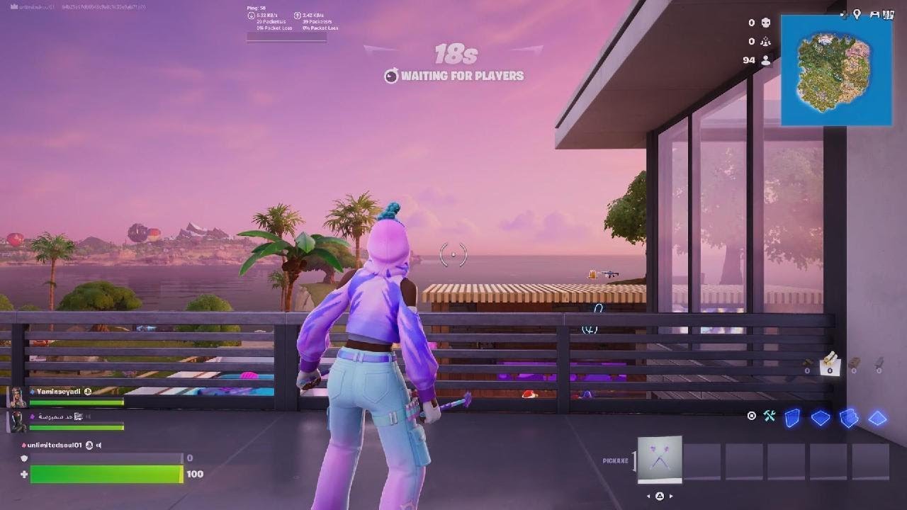 Fortnite Jana Pastel outfit Trios Match