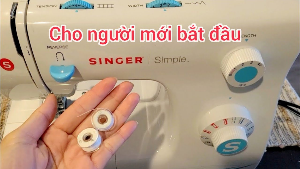 Cách Đánh Chỉ Suốt và Xỏ Chỉ cho máy may gia đình