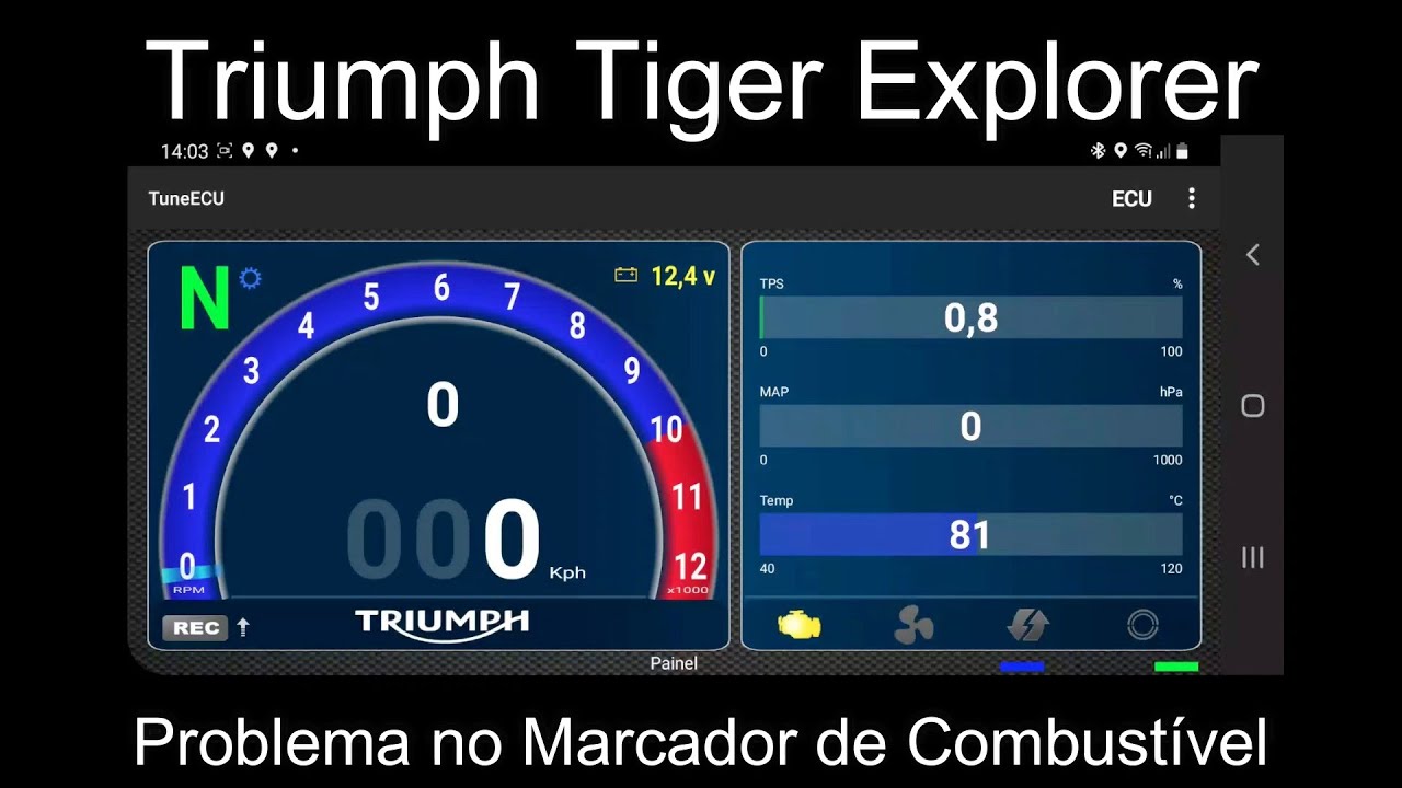 [113] Triumph Tiger Explorer - Problema no Marcador de Combustível