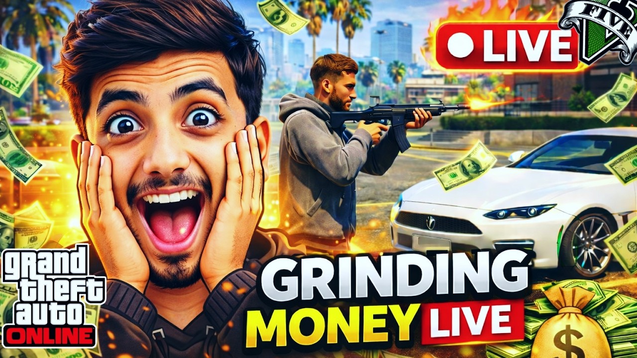 💰GTA 5 Online MONEY GRIND LIVE | RP LEVEL 1000 POSSIBLE BEFORE GTA 6?