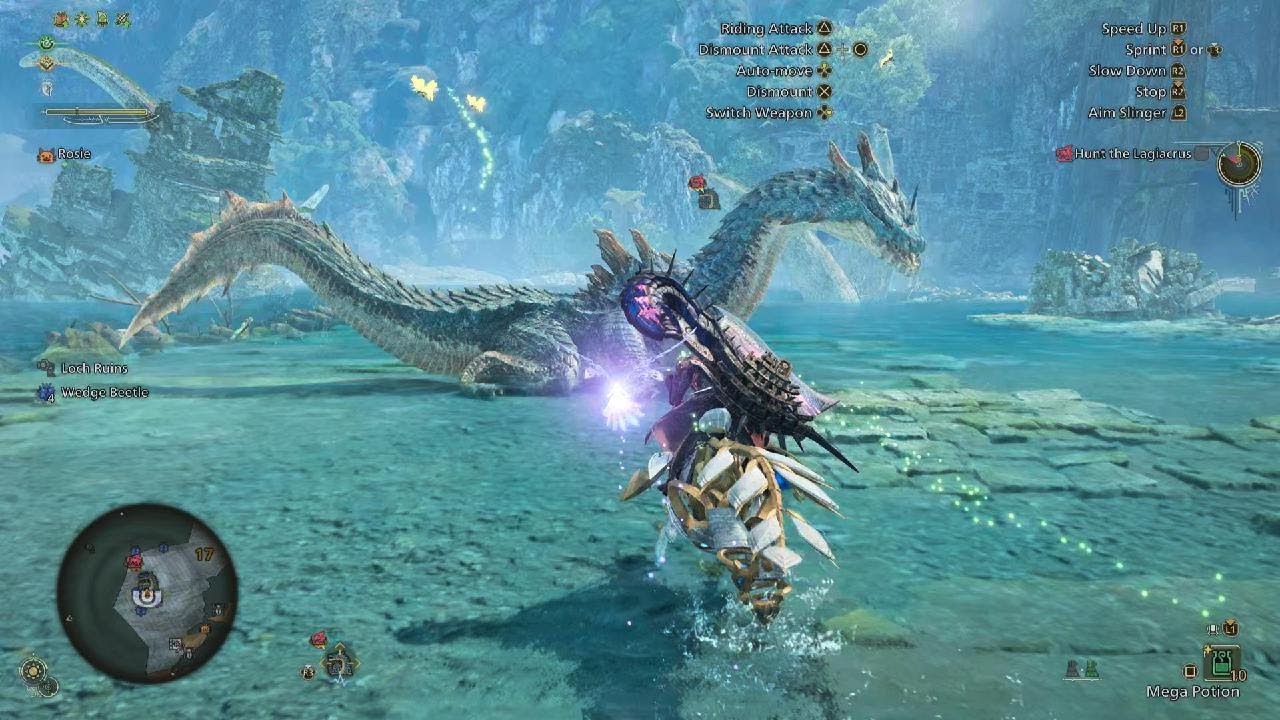 My Fastest Lagiacrus hunt | Monster Hunter Wilds