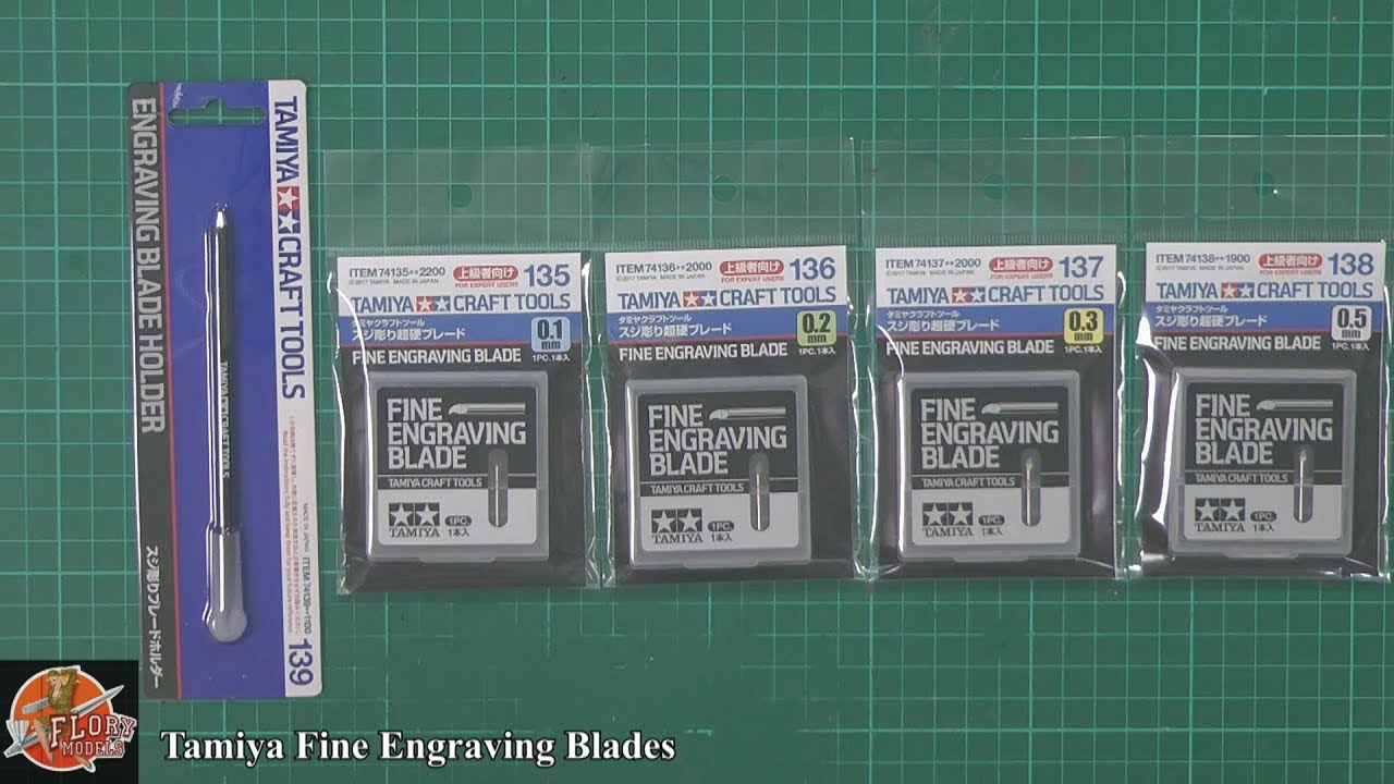 Tamiya Fine Engraving Blades review