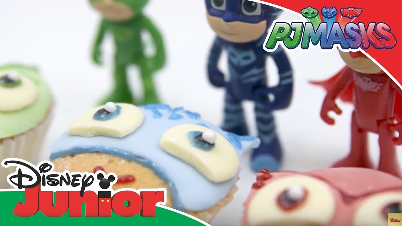 Tutorial: Decora tus magdalenas con PJ Masks | Disney Junior Oficial