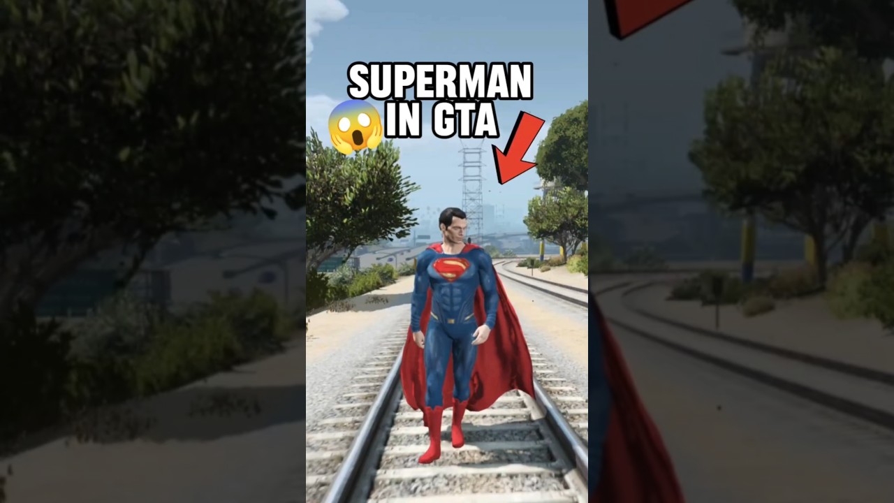 Is Superman's Train Stopping Power OVERPOWERED in GTA Games
