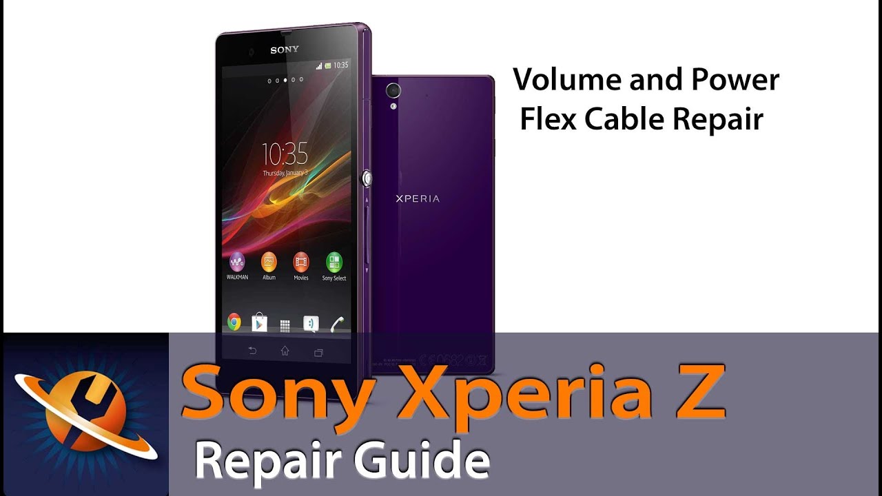 Sony Xperia Z Volume and Power Flex Cable Replacement Guide
