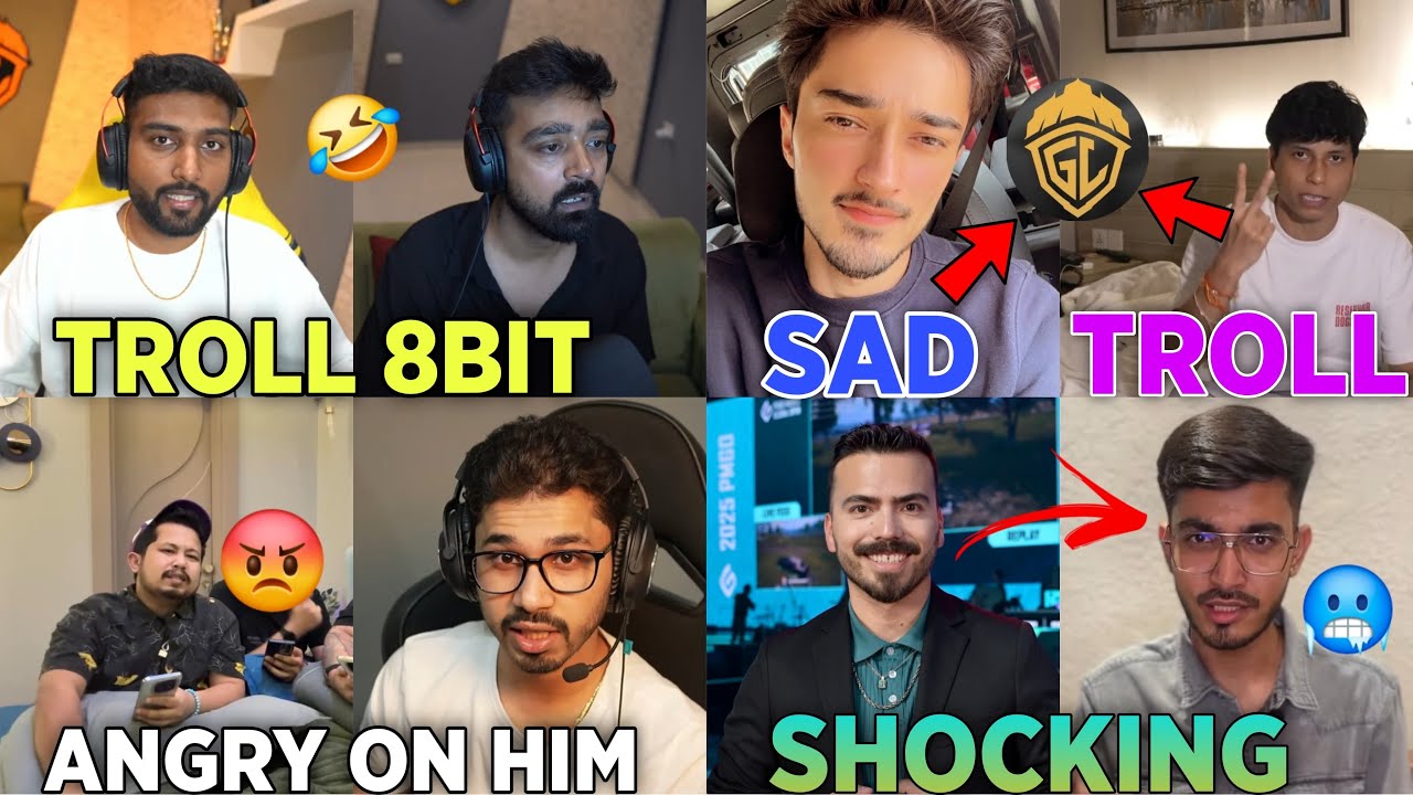 😡 8bit MERCY ANGRY ON SAUMRAJ..?? INTERNATIONAL CASTER REACTS ON ADMINO 🥶 JONATHAN's Crazy Chicken😱