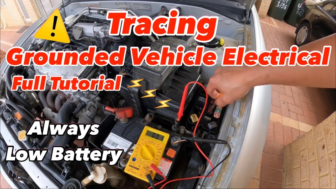 GROUNDED CAR ELECTRICAL TRACING