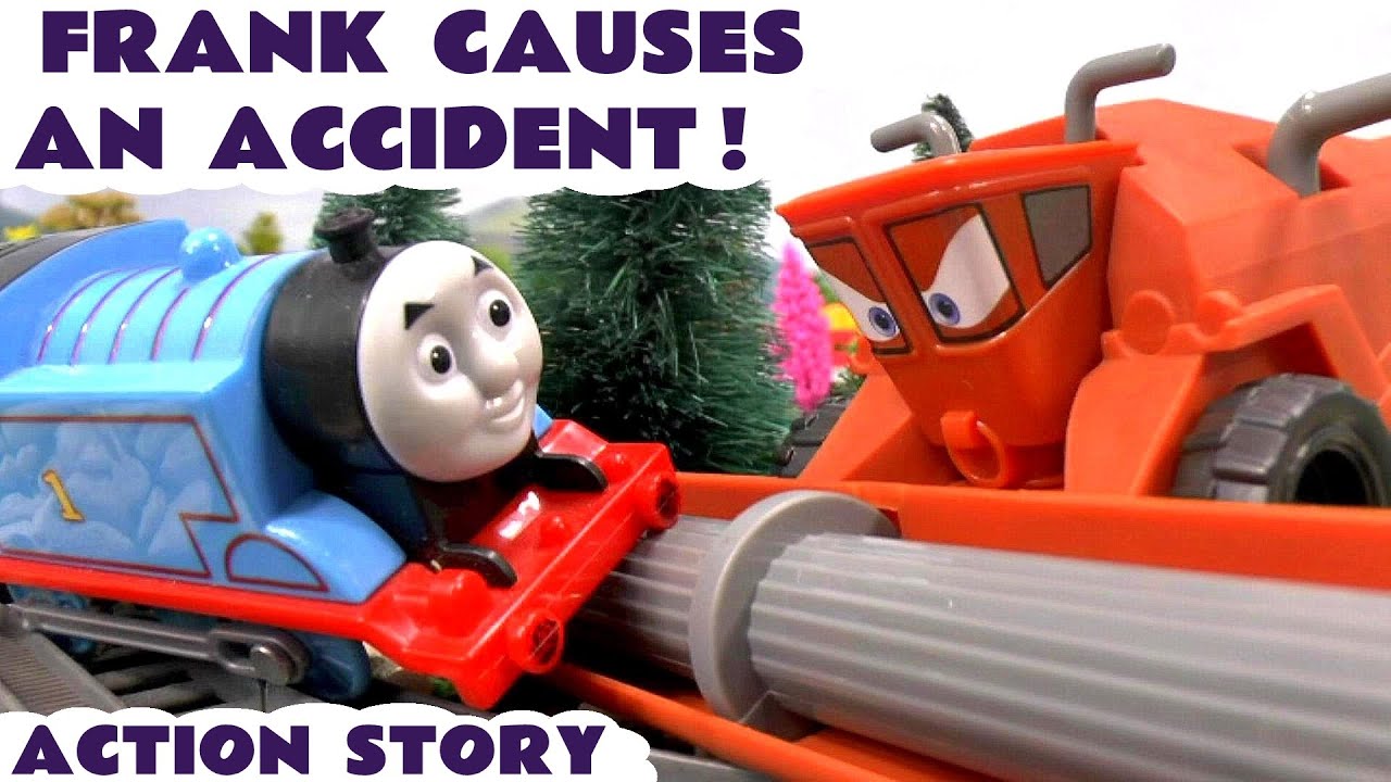 Thomas and Friends Toy Train Accident with Frank