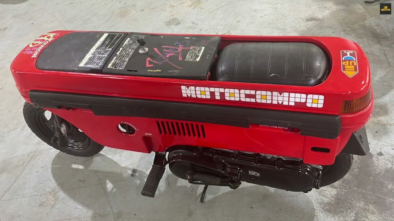 Honda Motocompo: That Tiny Folding Scooter That Fits in a Car
