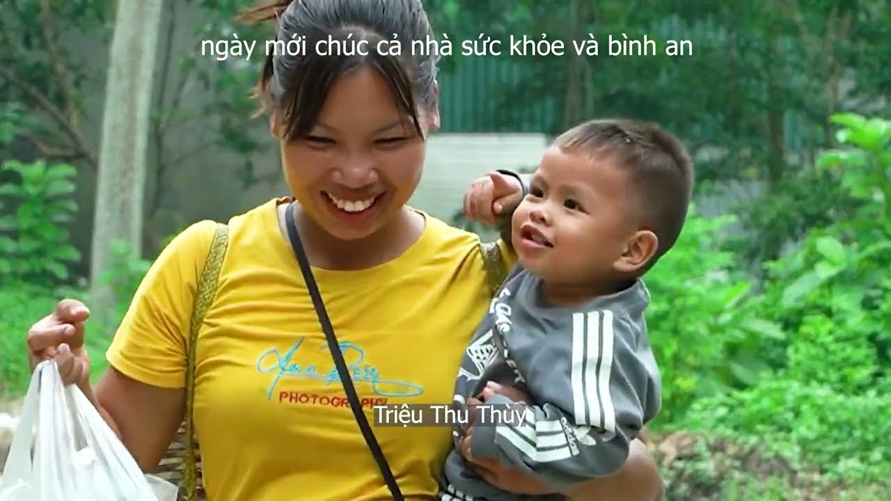 Single Mom Makes Kimchi Rice - Buys Beautiful Clothes / visit baby Dau. Triệu Thu Thùy