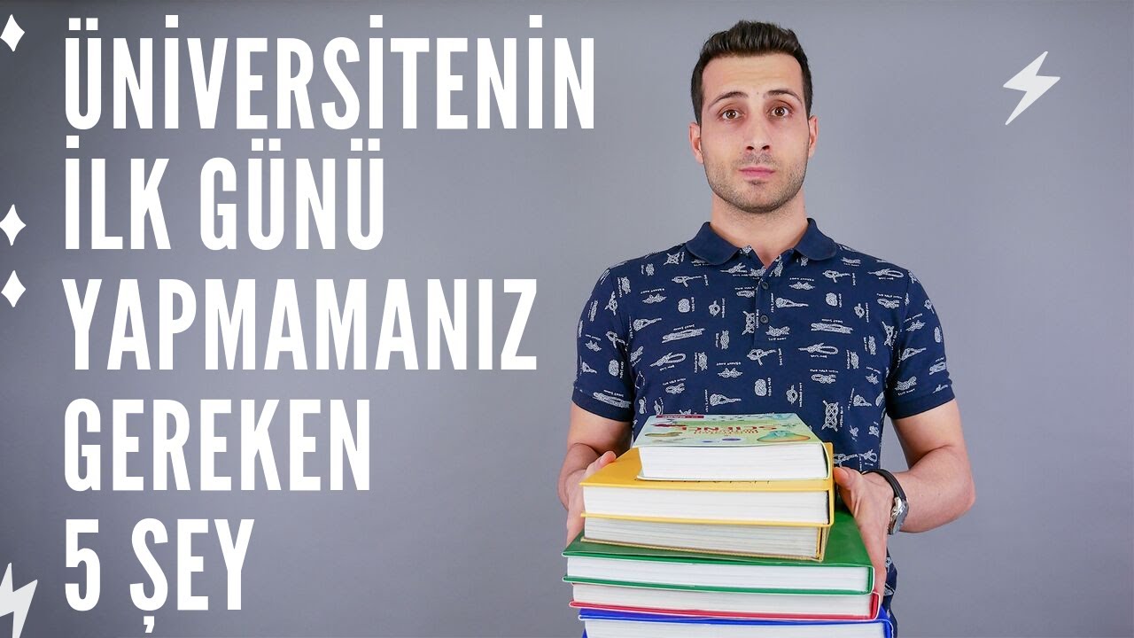 Üniversitenin İlk Günü Yapmamanız Gereken 5 Şey