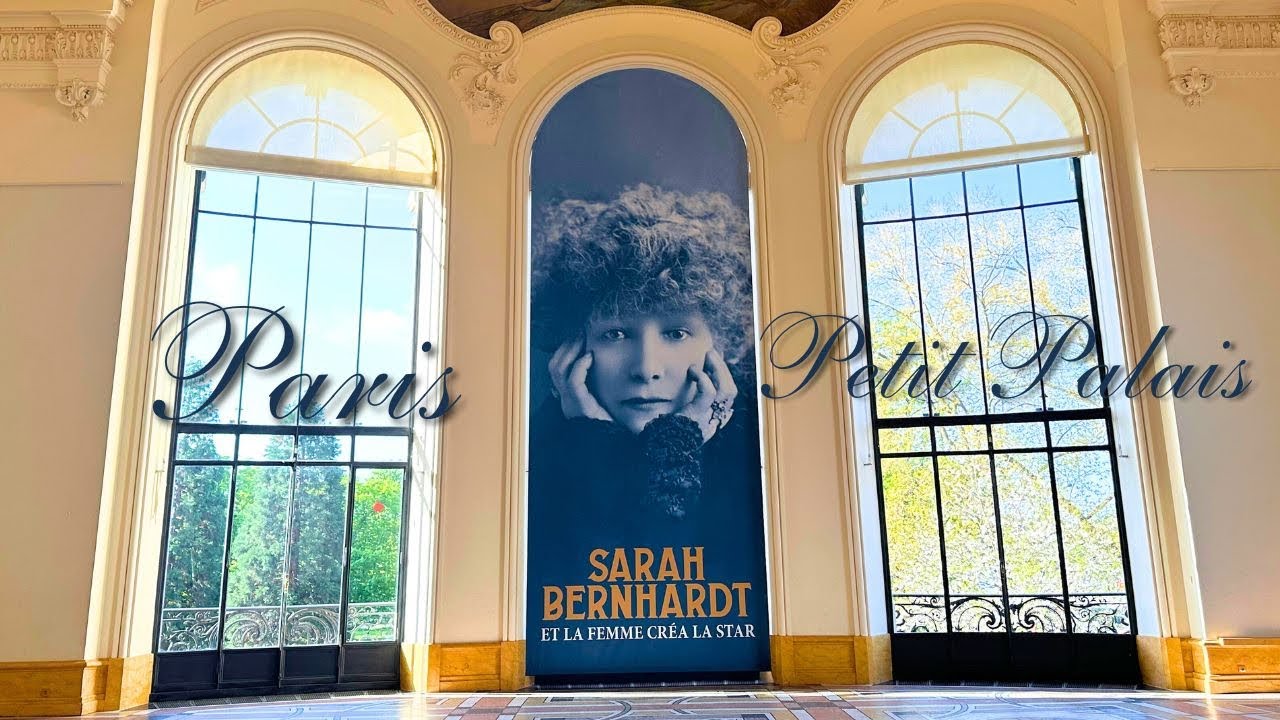 Музей Пети Пале над выставкой первой в мире суперзвезды «Сары Бернар»✨🎭✨