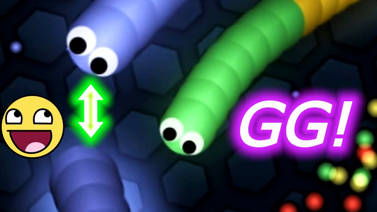 Epic score & massacre in 1 Gameplay in slither.io