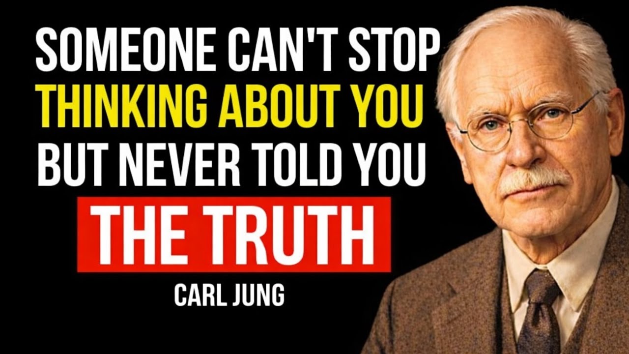 Someone Can't Stop Thinking About You But They Never Told You Why - Carl Jung