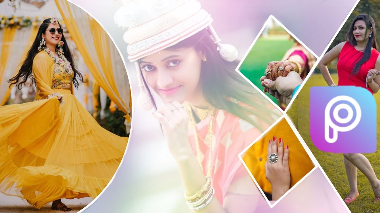 How to make wedding photo or album editing in mobile on PicsArt||mobile edit apps||PicsArt edit