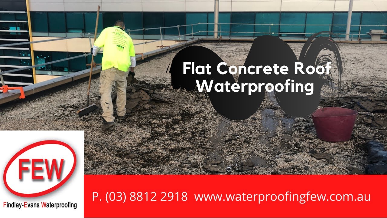 Most Effective Flat Concrete Roof Waterproofing Solution -  Office Complex Rooftop Repairs