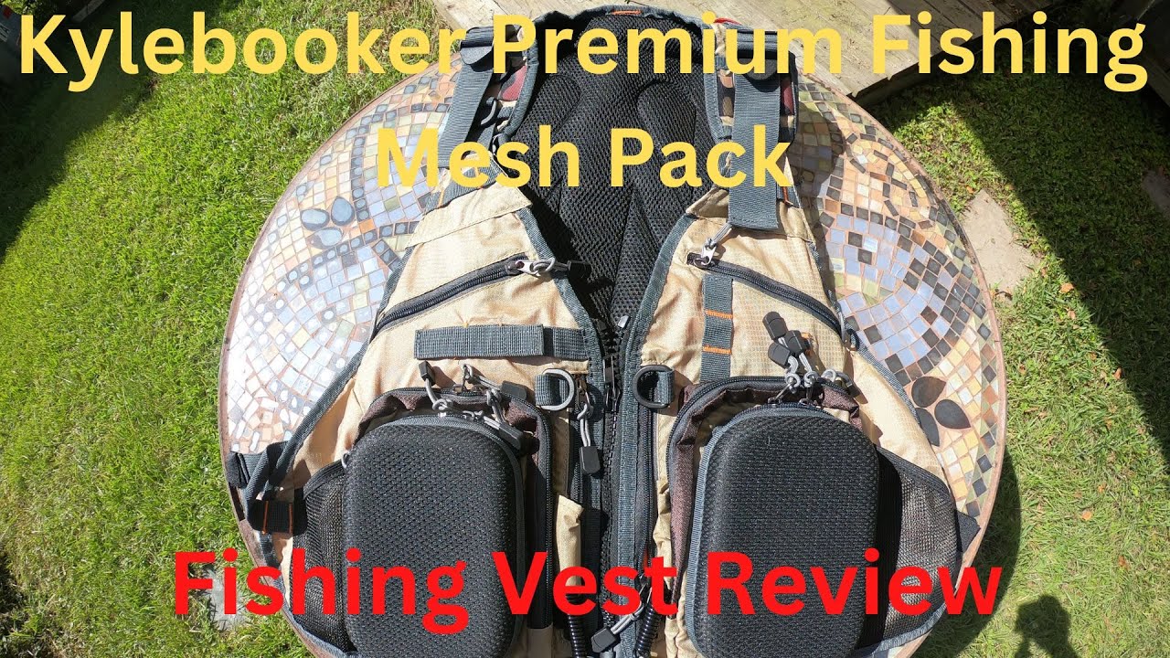 Kylebooker Premium Fishing Vest Pack