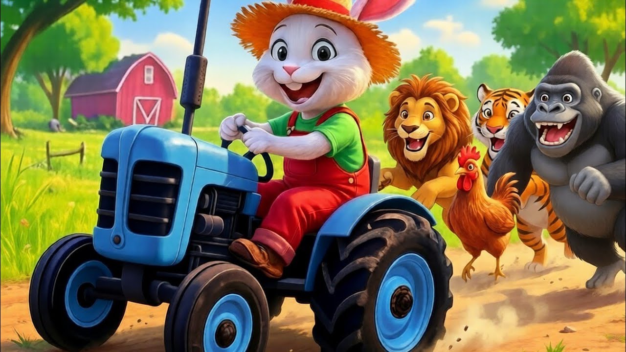 Monkey and Bunny Farmer Adventure: A Wild Journey Awaits!